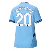 Fotballdrakt Dame Manchester City Bernardo Silva #20 Hjemmedrakt 2024-25 Kortermet